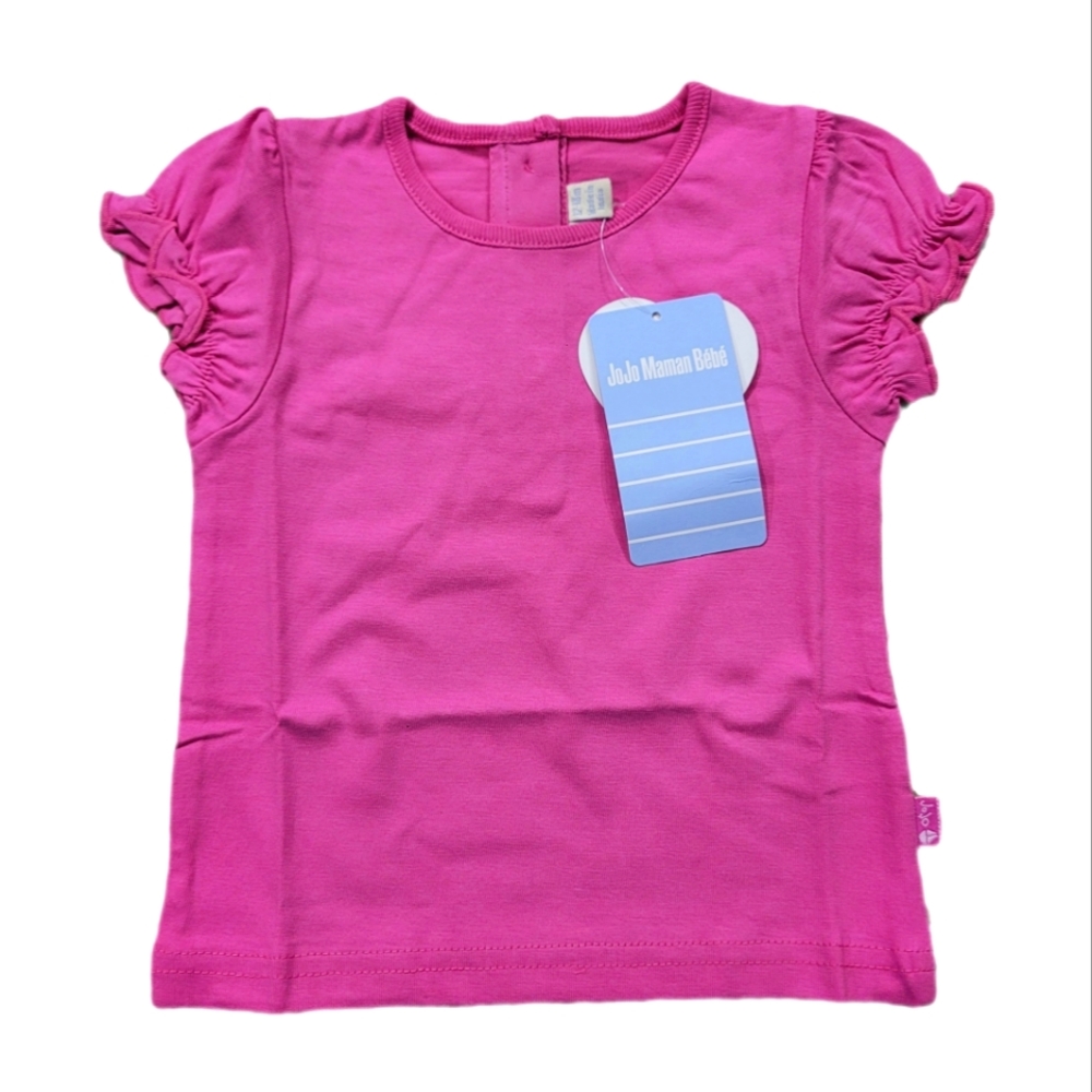 NWT Jojo Maman Bebe Girls Shirt 12-18mo